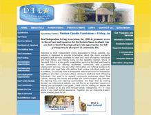 Tablet Screenshot of dila.org